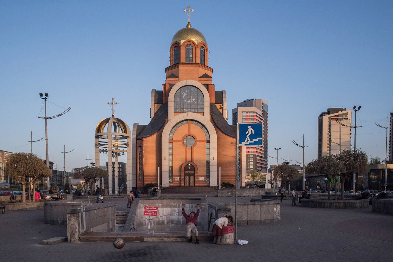 Собор Святого Великомученика Георгия Победоносца Киев архитектор Роман Сывенький